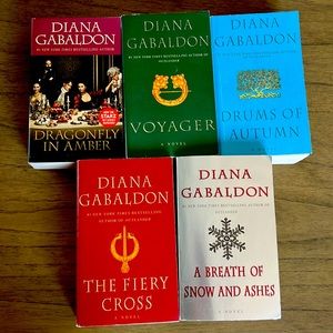 Outlander Books 2-6 by Diana Gabaldon